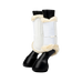 Lemieux - Mesh Fleece Edged Closed Brushing Boots White | - Ohlala