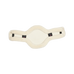 Lemieux - Anatomic short girth cover with merino+ wool in natural | - Ohlala
