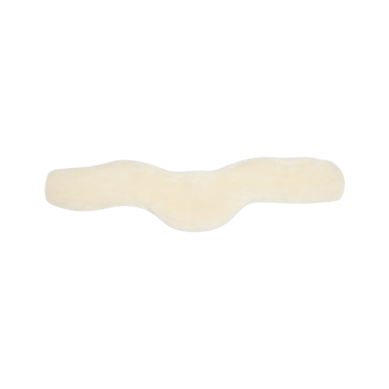 Lemieux - Housse de sangle de saut d’obstacle Anatomic en laine mérinos+ naturel