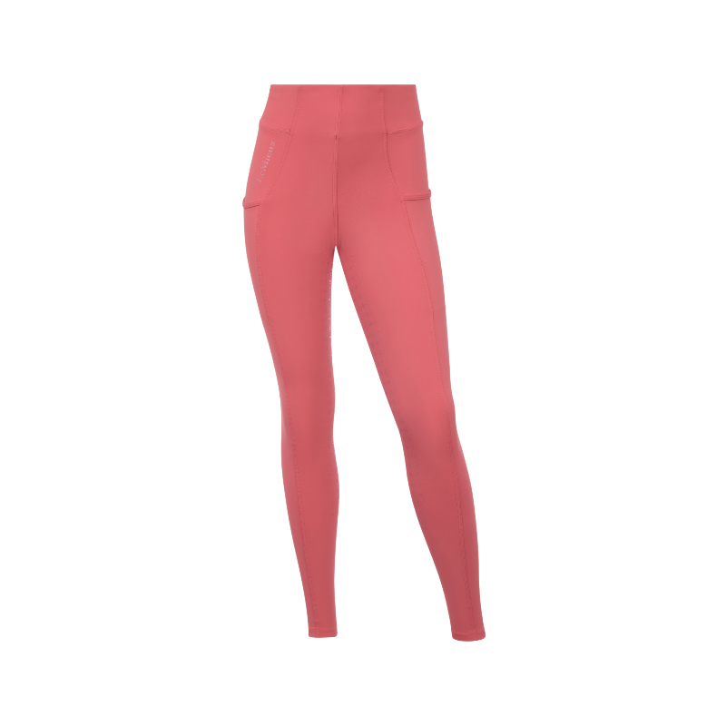 Lemieux - Pull-on riding leggings for girls Young Rider Orla cranberry 