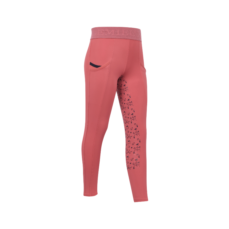 Lemieux - Children's Pull-on Riding Leggings Mini cranberry 
