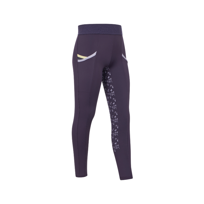 Lemieux - Children's Pull-on Equestrian Leggings Mini Juniper 