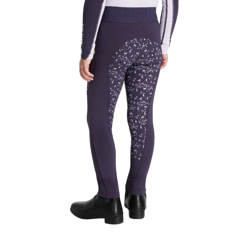 Lemieux - Children's Pull-on Equestrian Leggings Mini Juniper 