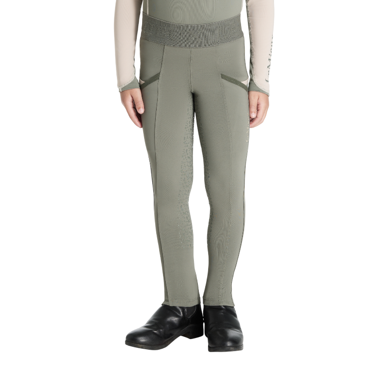 Lemieux - Children's Pull-on Riding Leggings Mini rosemary 