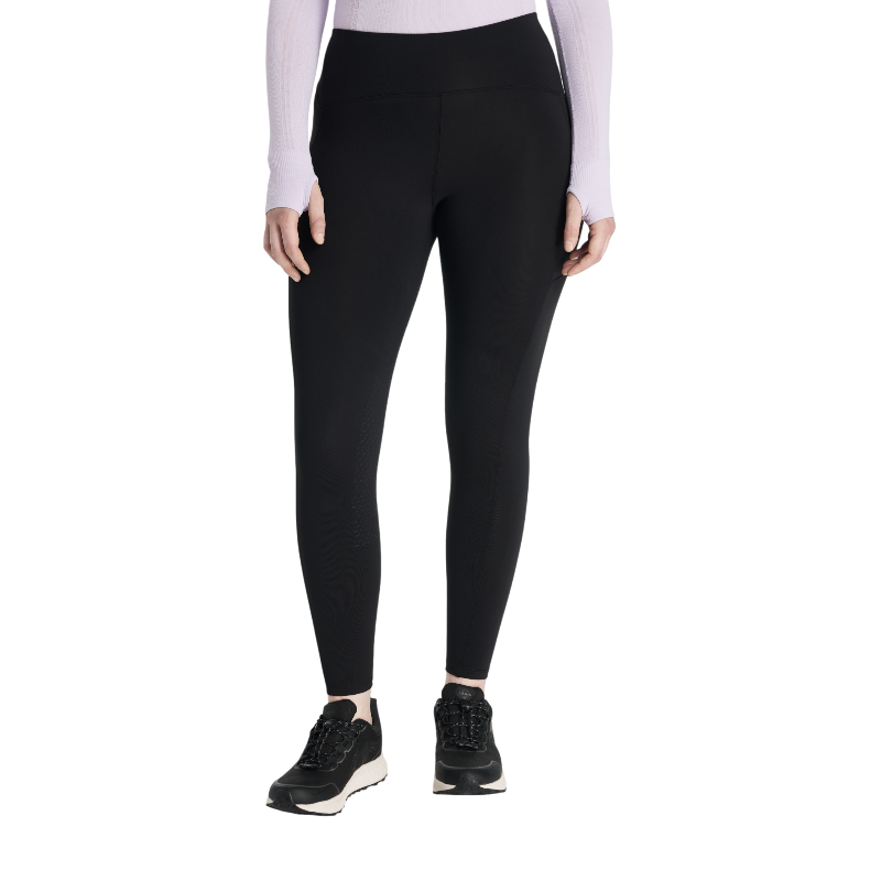 Lemieux - Damskie legginsy jeździeckie Pull-on brossé Natalie czarne | - Ohlala