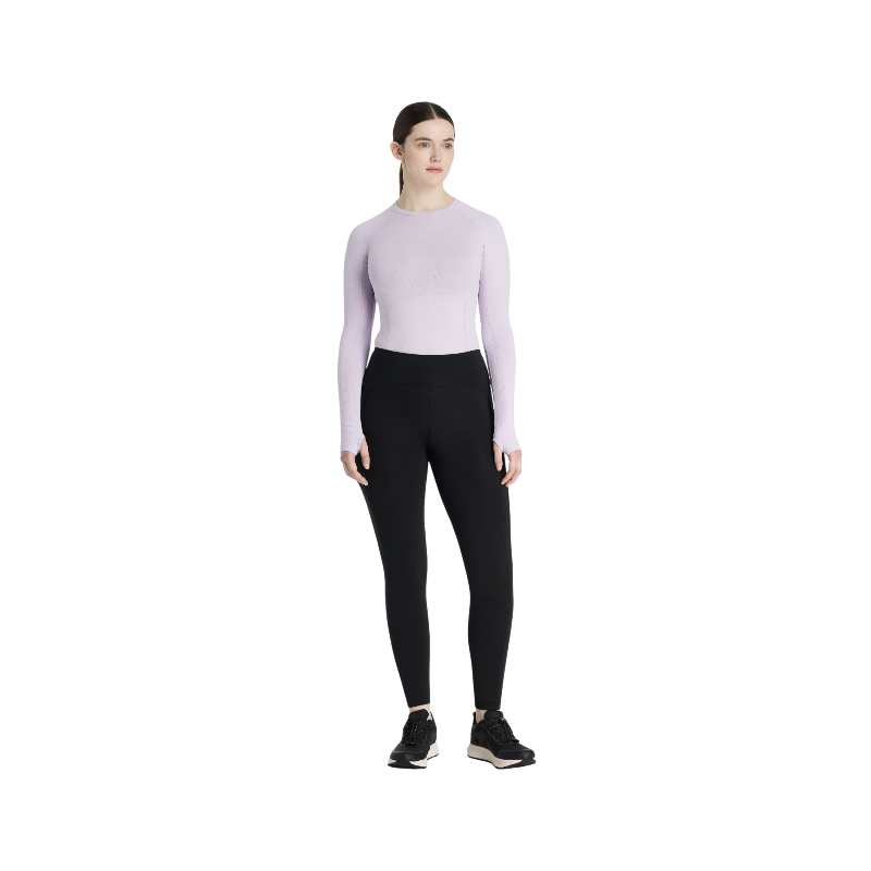 Lemieux - Damskie legginsy jeździeckie Pull-on brossé Natalie czarne | - Ohlala