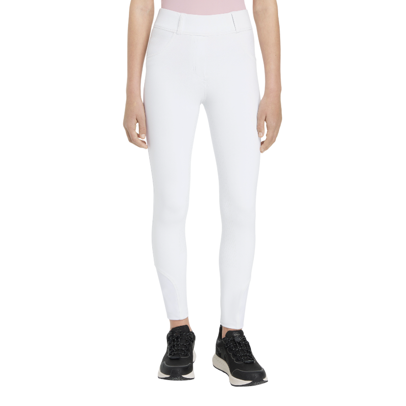 Lemieux - Girl's equestrian leggings Remi Young Rider white 