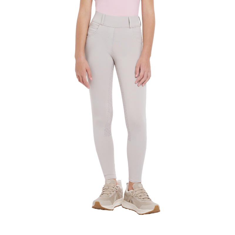 Lemieux - Girl's riding leggings Remi Young Rider stone 