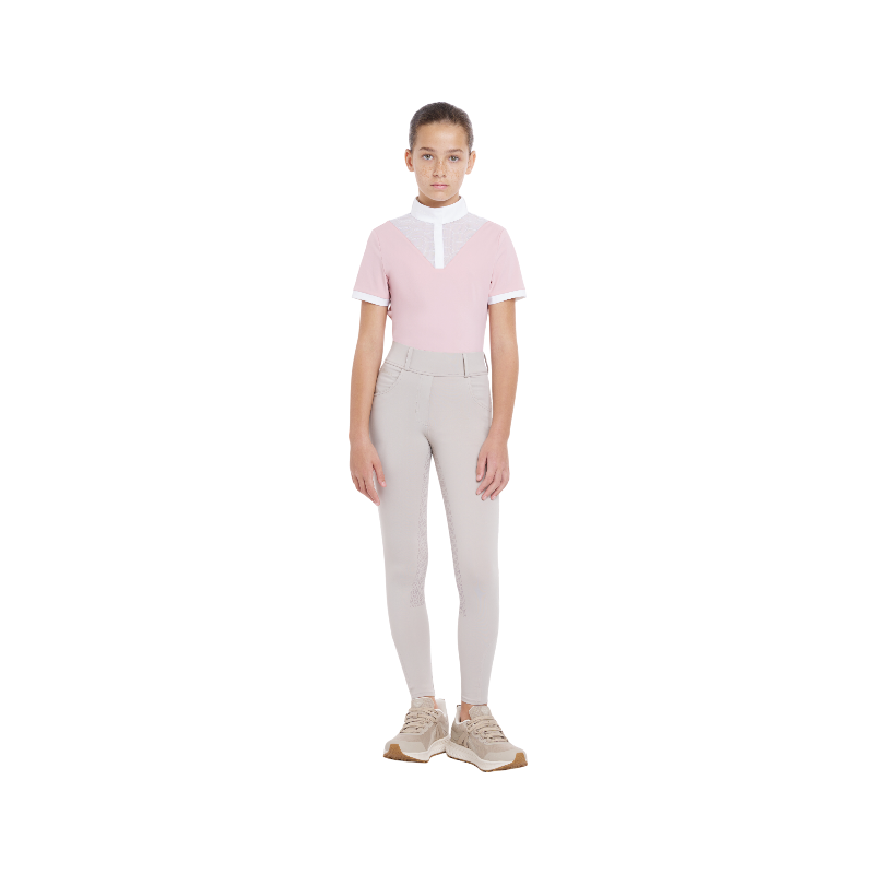 Lemieux - Legging d’équitation fille Remi Young Rider stone | - Ohlala