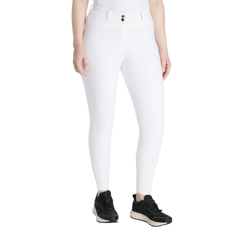 Lemieux - Women's equestrian pants Isabelle Full Grip white 