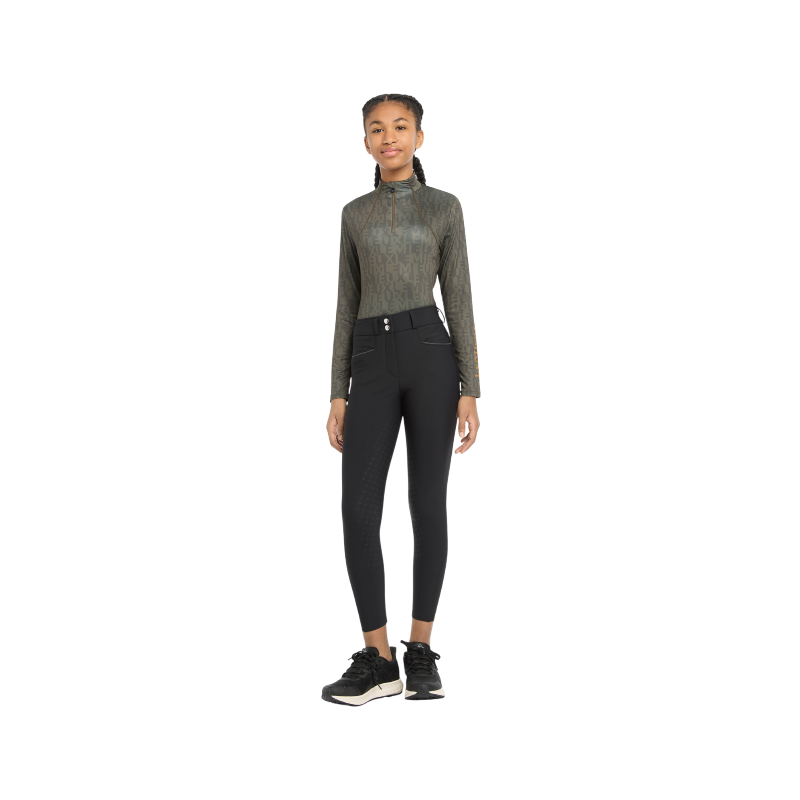 Lemieux - Pantalon d'équitation fille Young Rider Izzy Full noir