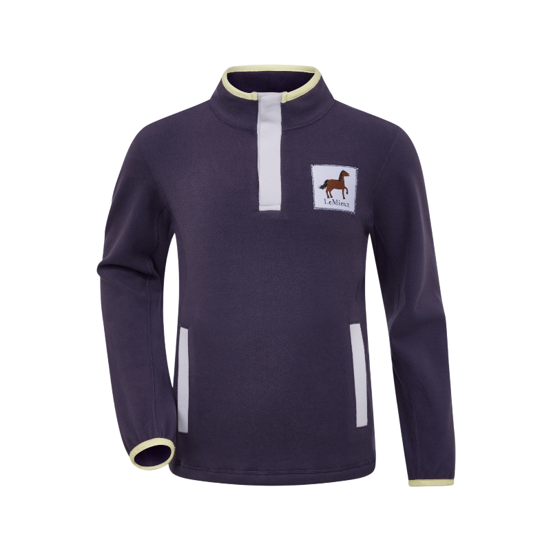 Lemieux - Children's snap-button polar Mini Mae juniper 
