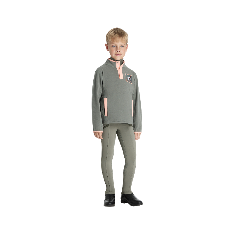 Lemieux - Child snap-button polar Mini Mae rosemary 