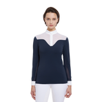 Lemieux - Emily Women's Long Sleeve Show Polo Navy | - Ohlala