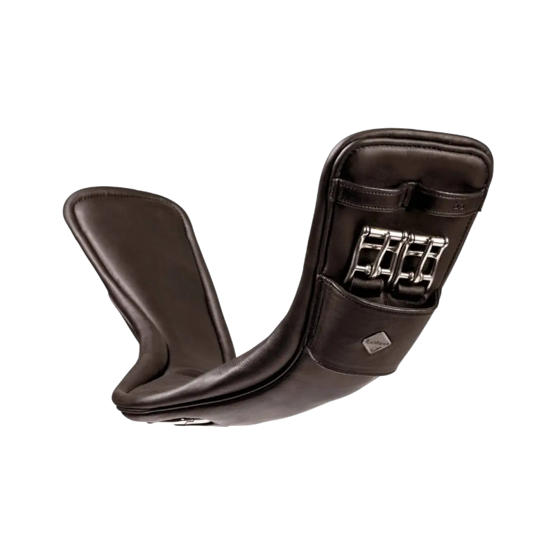 Lemieux - Sangle courte anatomique Gel-Tek marron