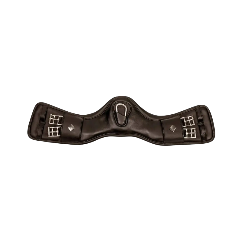 Lemieux - Sangle courte anatomique Gel-Tek marron