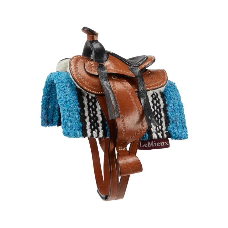 Lemieux - Selle western pour Toy Pony tan