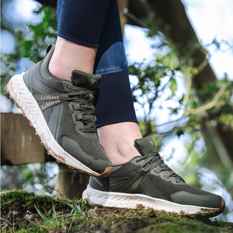Lemieux - Trax Waterproof khaki sneakers 