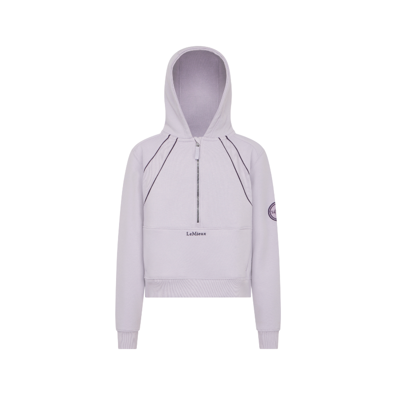 Lemieux - Half-zip hoodie kinderen Young Rider Hettie lilac | - Ohlala