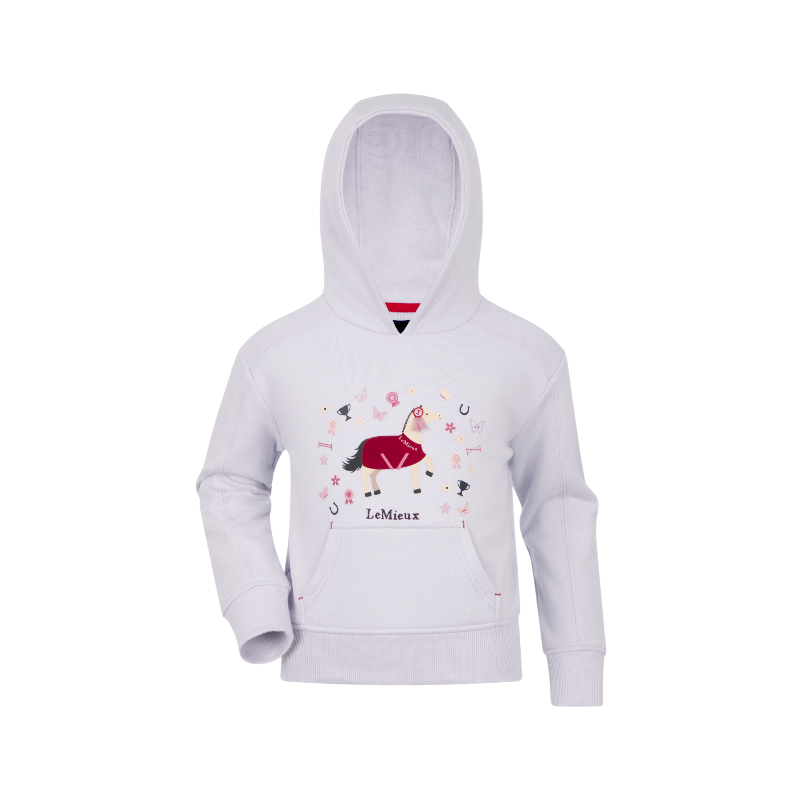 Lemieux - Mini Romi lilac children's hoodie 