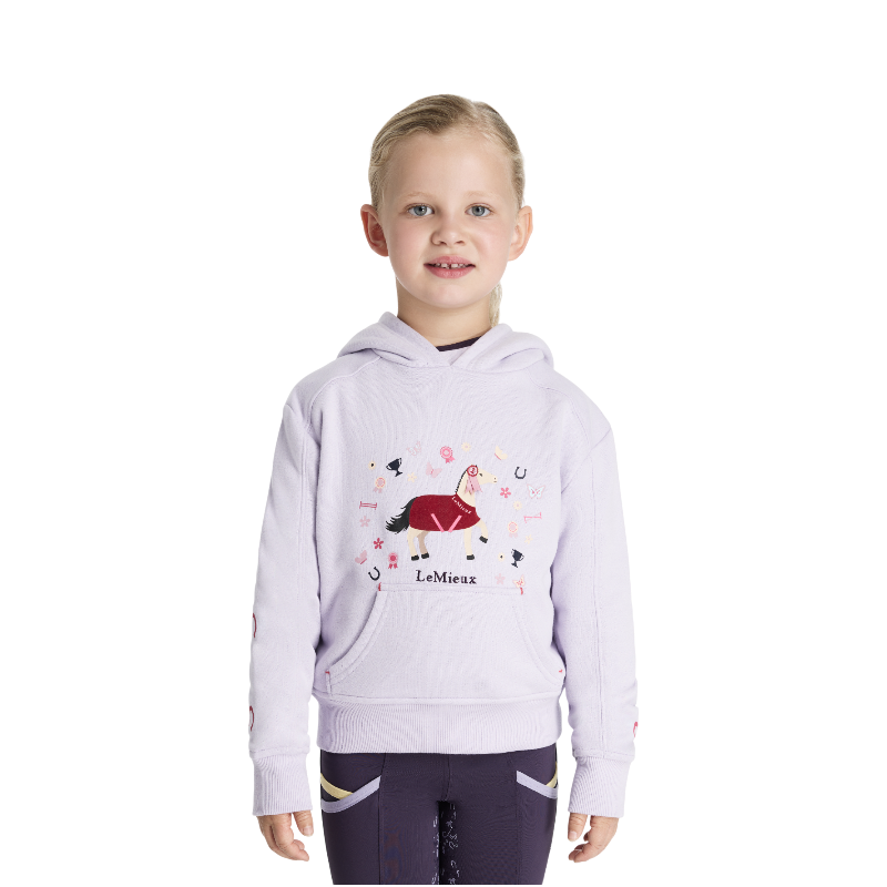 Lemieux - Mini Romi lilac children's hoodie 
