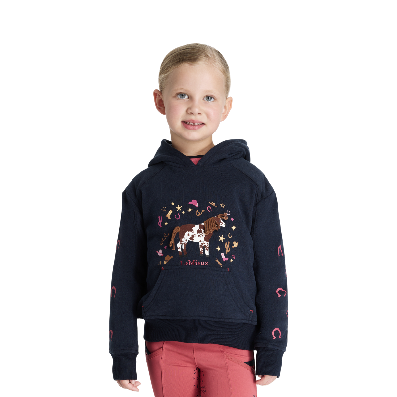 Lemieux - Mini Romi navy children's hoodie 