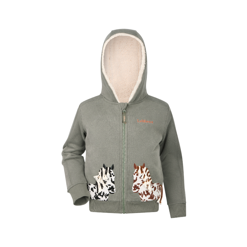 Lemieux - Kids zip-up hoodie Pony Mini Charlie rosemary 