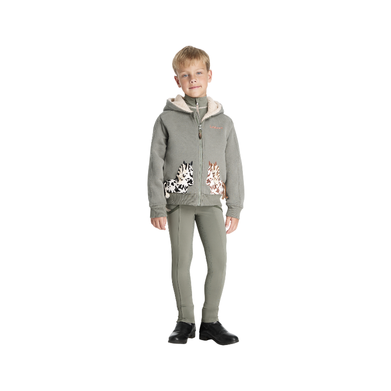 Lemieux - Kids zip-up hoodie Pony Mini Charlie rosemary 