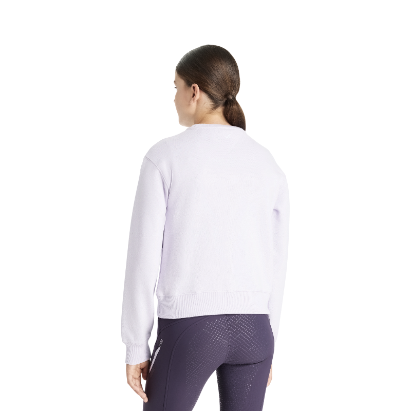 Lemieux - Round neck sweatshirt for kids Young Rider Carmen lilac 