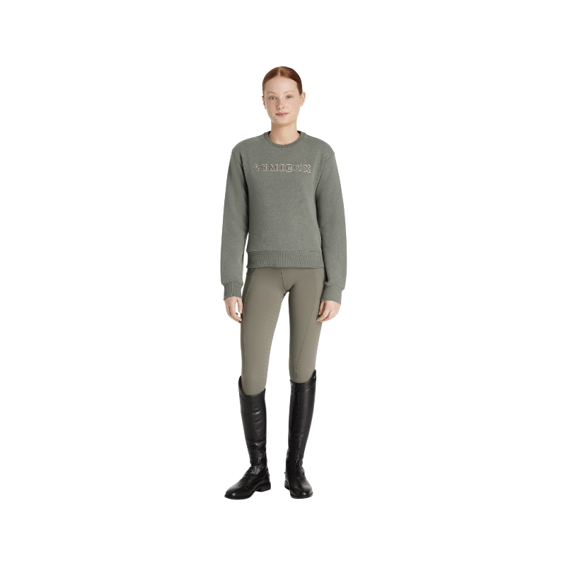 Lemieux - Round neck sweatshirt for kids Young Rider Carmen rosemary 