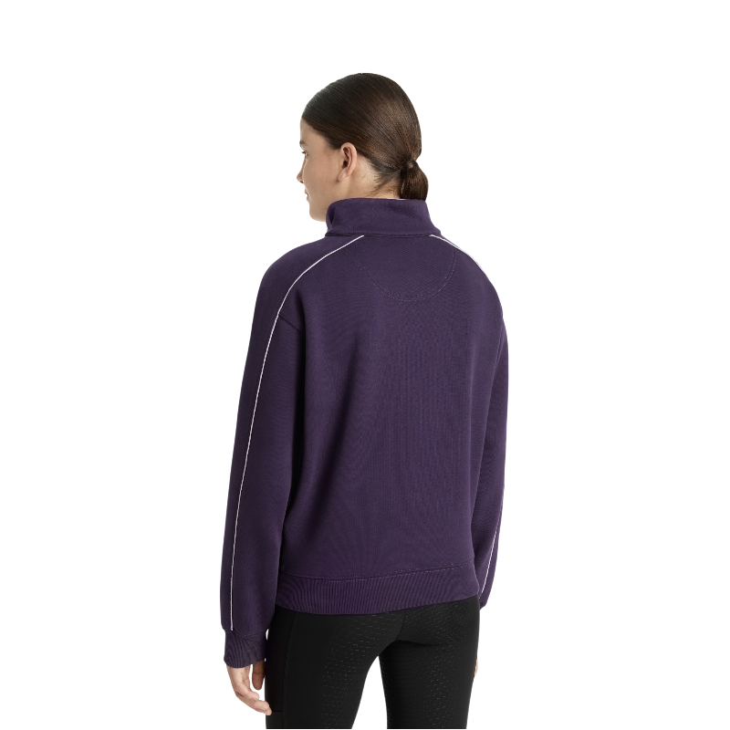 Lemieux - Zip-up sweatshirt for kids Young Rider Kate juniper/lilac 
