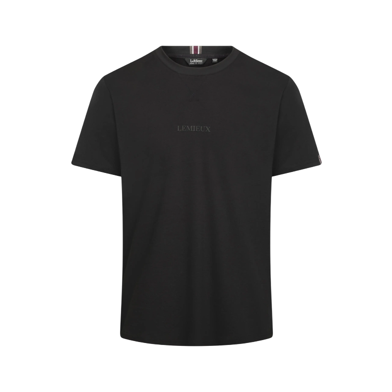 Lemieux - T-shirt manches courtes homme noir | - Ohlala