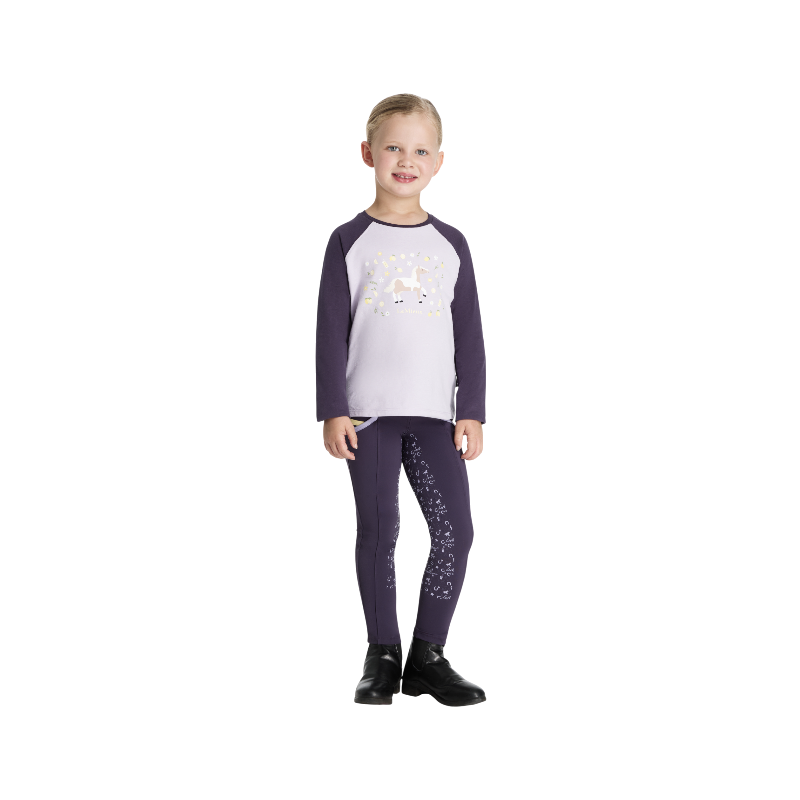 Lemieux - Long sleeve children's T-shirt Lemon Mini Jamie lilac 