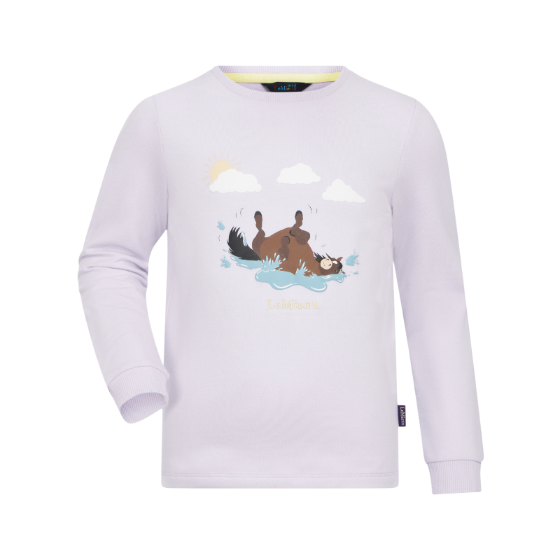 Lemieux - Long sleeve children's T-shirt Mini Poppy lilac 