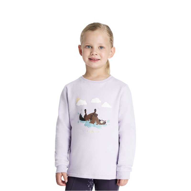 Lemieux - Long sleeve children's T-shirt Mini Poppy lilac 