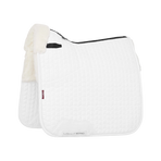 Lemieux - Tapis de dressage Merino + avec amortisseur intégré blanc | - Ohlala