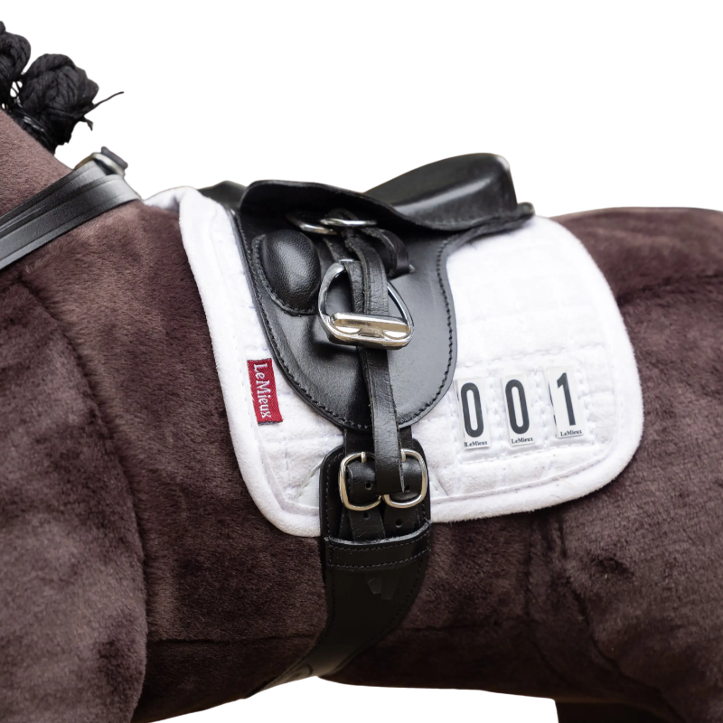 Lemieux - Tapis de dressage pour Toy Pony blanc