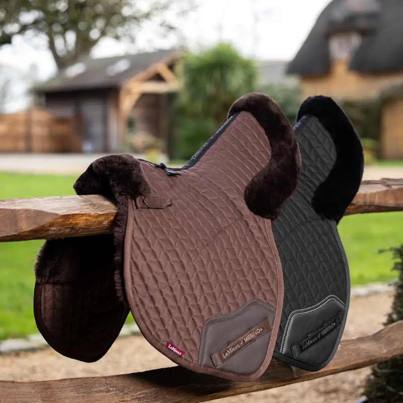 Lemieux - Tapis de hunter Merino + Close Contact Numnah noir