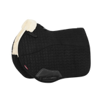 Lemieux - EuroJump zadeldek Merino+ zwart/ naturel | - Ohlala