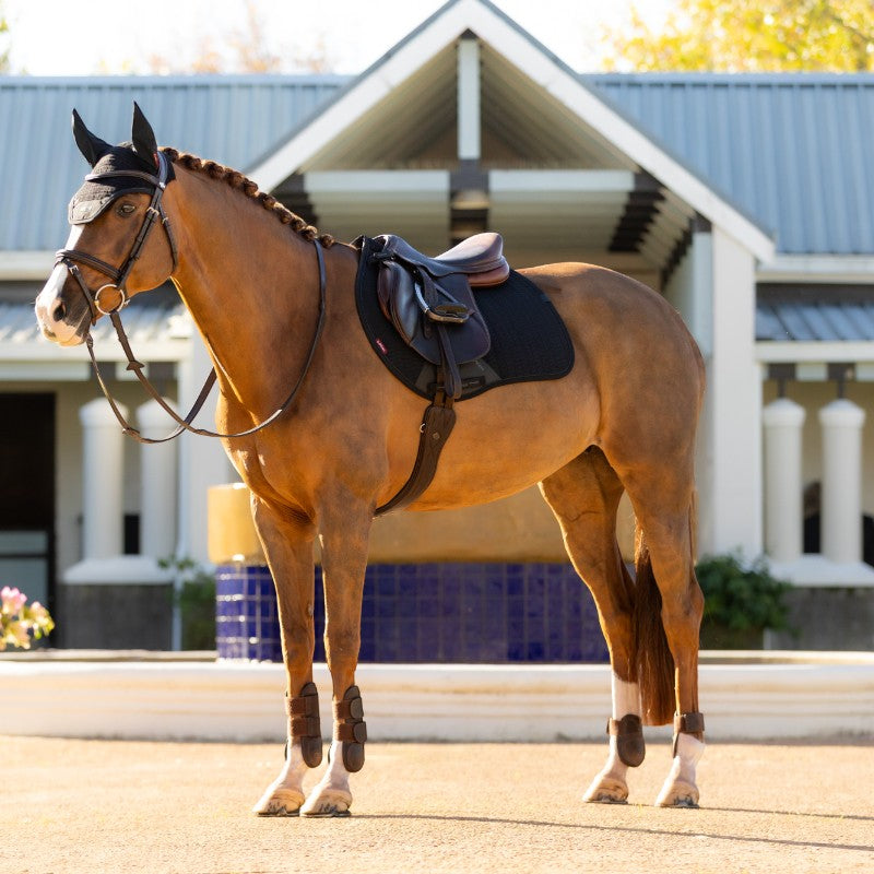 Lemieux - Tapis de selle Square Essence noir | - Ohlala