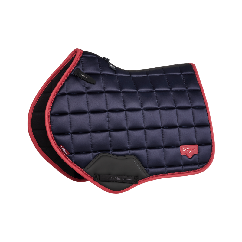 Lemieux - saddle pad Square Loire Classic marine/ cranberry 