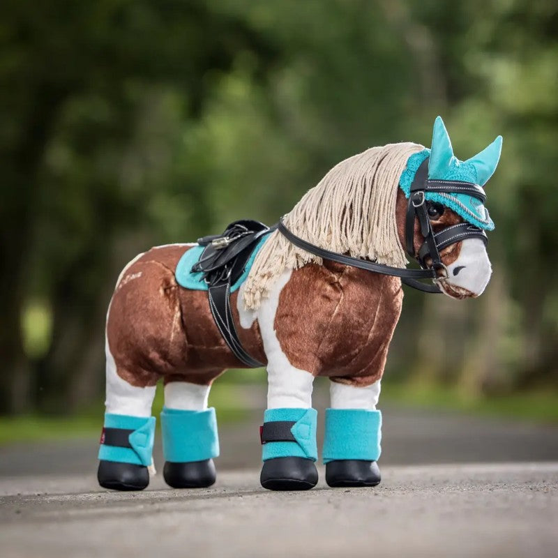 Lemieux - Tapis de selle pour Toy Pony azure
