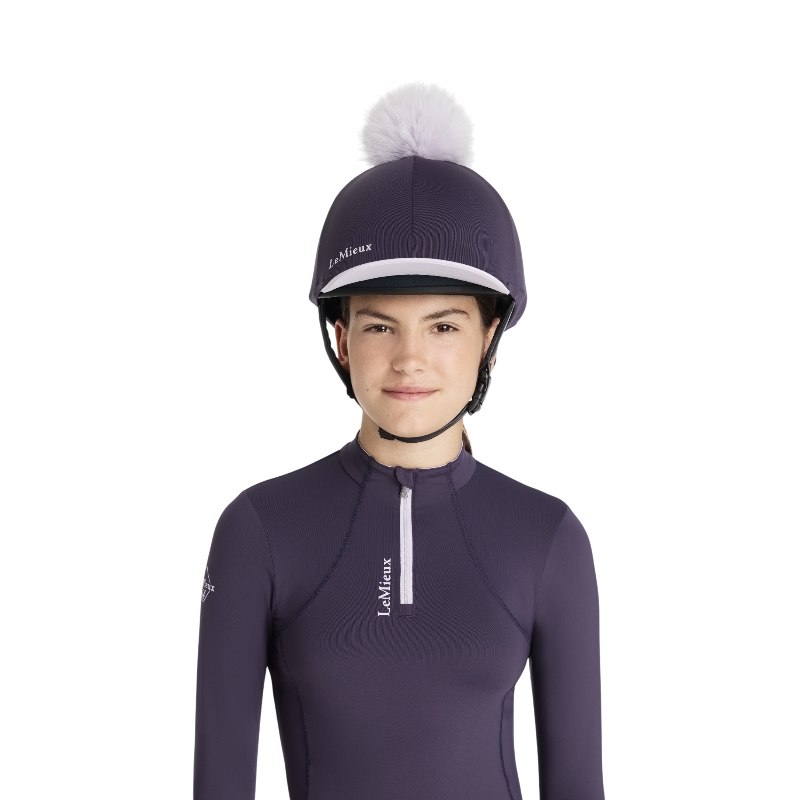 Lemieux - Removable pompom helmet toque Classic juniper 