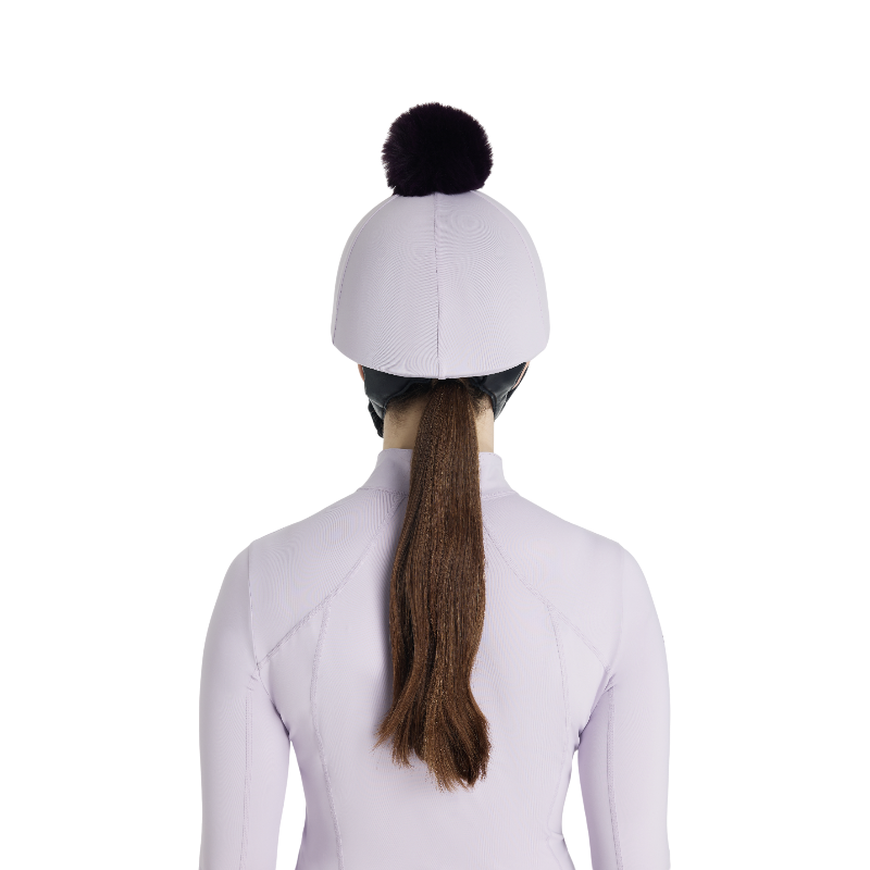 Lemieux - Removable pompom helmet toque Classic lilac 