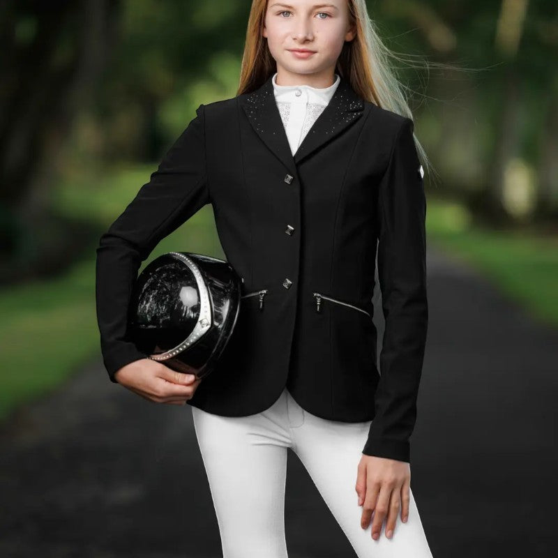 Lemieux - Pro Show black competition jacket for girls 