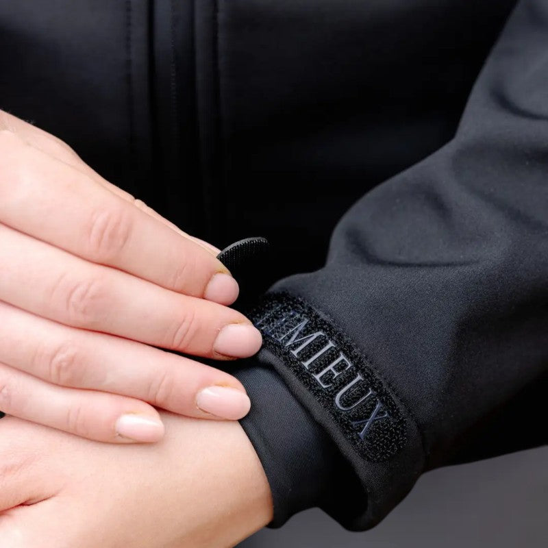 Lemieux - Women's Soft Shell long-sleeve jacket Celine black | - Ohlala