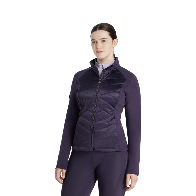 LeMieux - Women's Dynamique full-zip quilted jacket juniper | - Ohlala