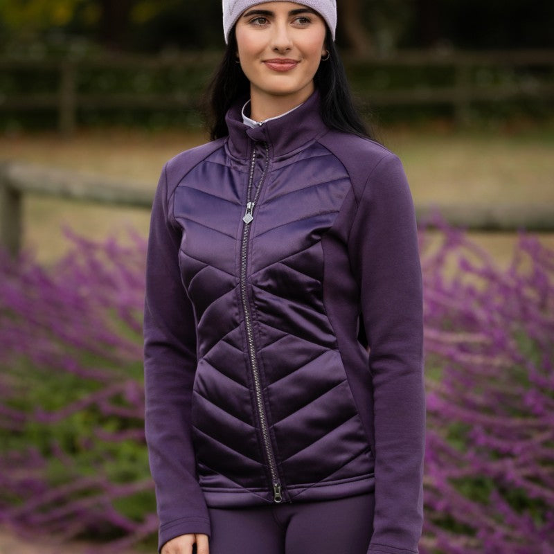 LeMieux - Women's Dynamique full-zip quilted jacket juniper | - Ohlala