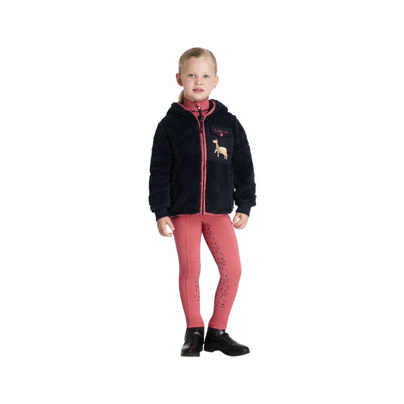 Lemieux - Mini Teagan Dream children's fleece jacket navy 