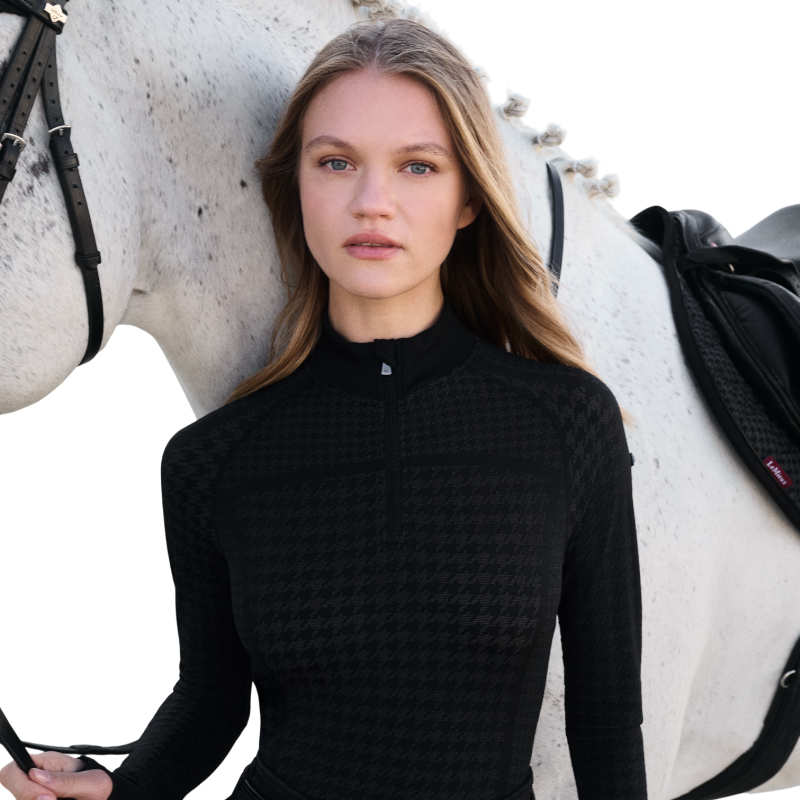LeMieux - Baselayer femme Aspen motif pied-de-poule | - Ohlala